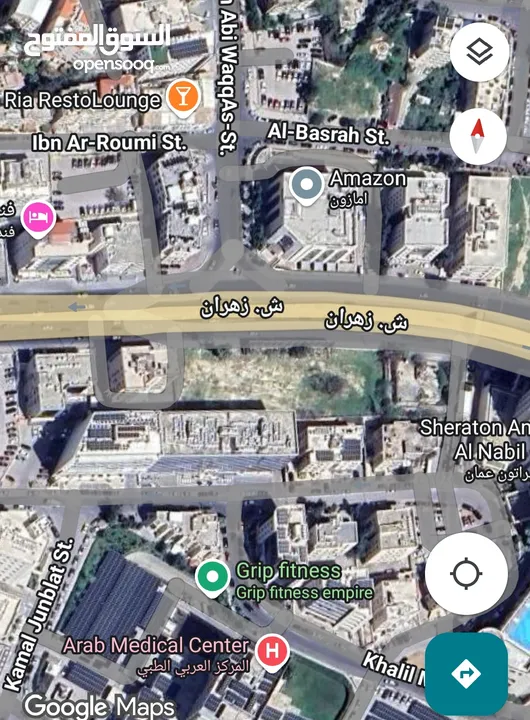 ارض للبيع متعددة الاستعمال على شارع زهران مباشرة