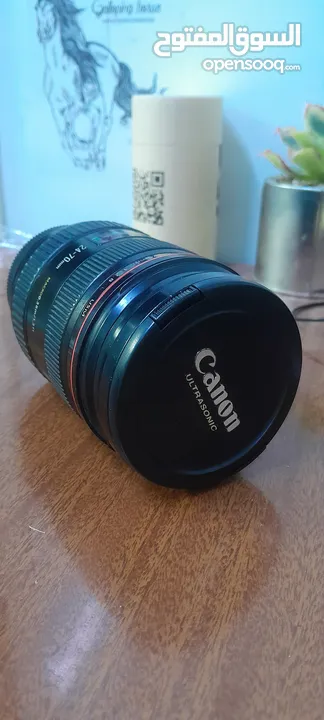 Canon lens 24-70 F2.8 Mark i  price: 450 jd