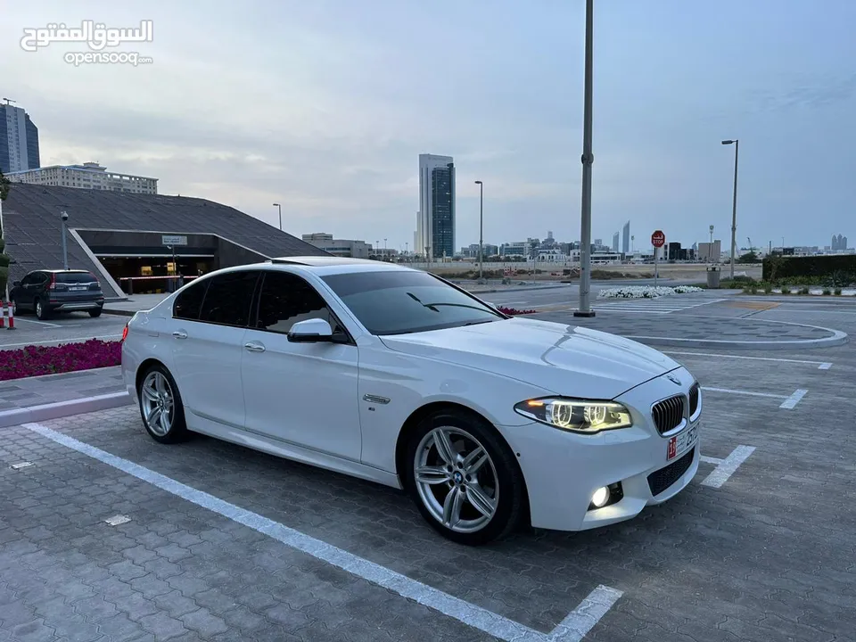 للبيع BMW 528 الموتر خليجي ((كيت M كااامل وكالة ))  موديل 2015