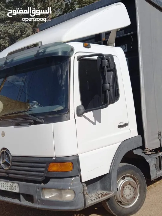 اتيكو مرسيدس 2003  شوادر تركيه  رمبه طول الشصي  5,5