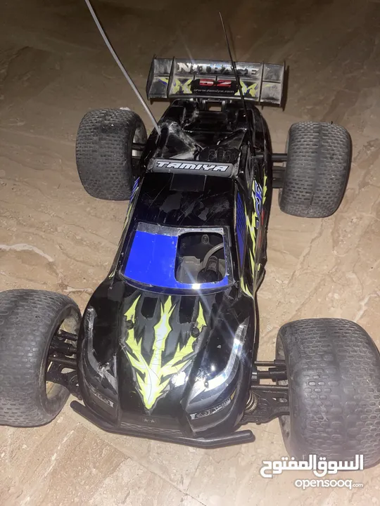 سيارة بنزين تحكم عن بعد Tamiya Nitrage 5.2