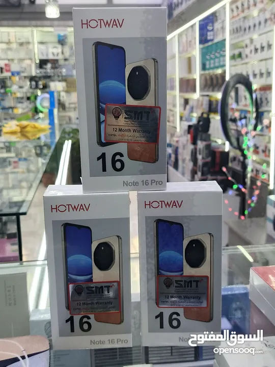 جديد جديد NOTE 16 PRO جيجا 128 رام 12 مكفول سنة كاملة بطارية 5160 قوي جدا متوفر توصيل