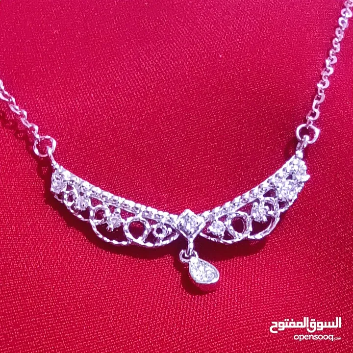 سنسال فضة عيار 925 بأسعار خيالية شامل البكج