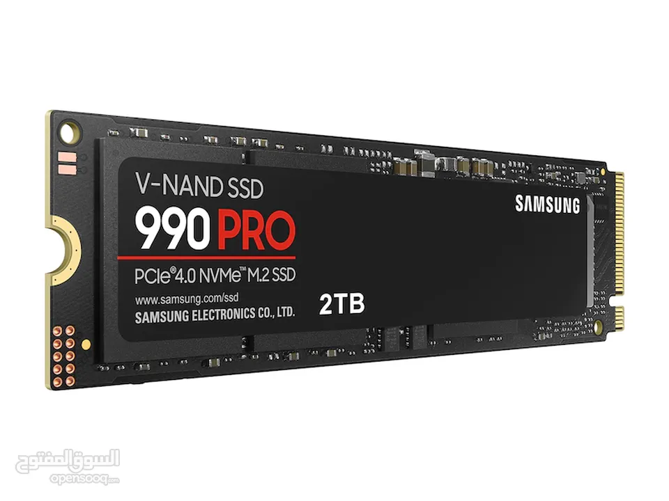 هارد سامسونك 990 PRO PCIe 4.0 NVMe SSD سعة 2 تيرا بايت m.2 شرط جديد غير مستخدم