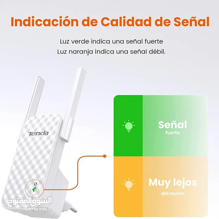 موسع انترنت شبكات انترنت وايرلس تيندا  Tenda A9 Extender For internet connection