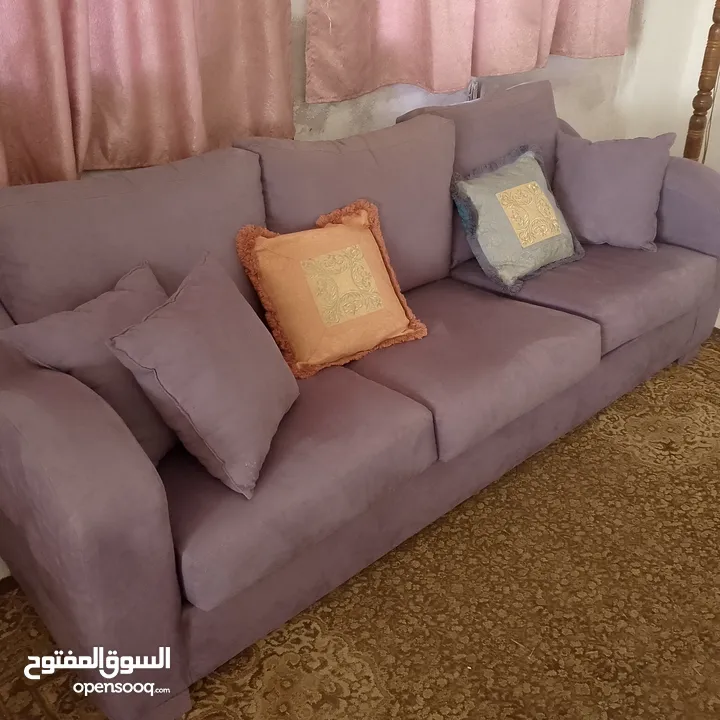 طقم كنب  Sofa مستعمل بحالة ممتازة للبيع