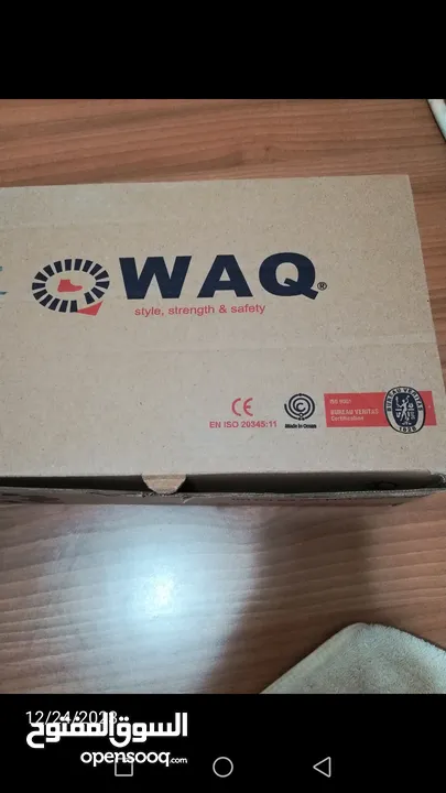 WAQ brand new Safety shoes for sale each pair price 3 rial only