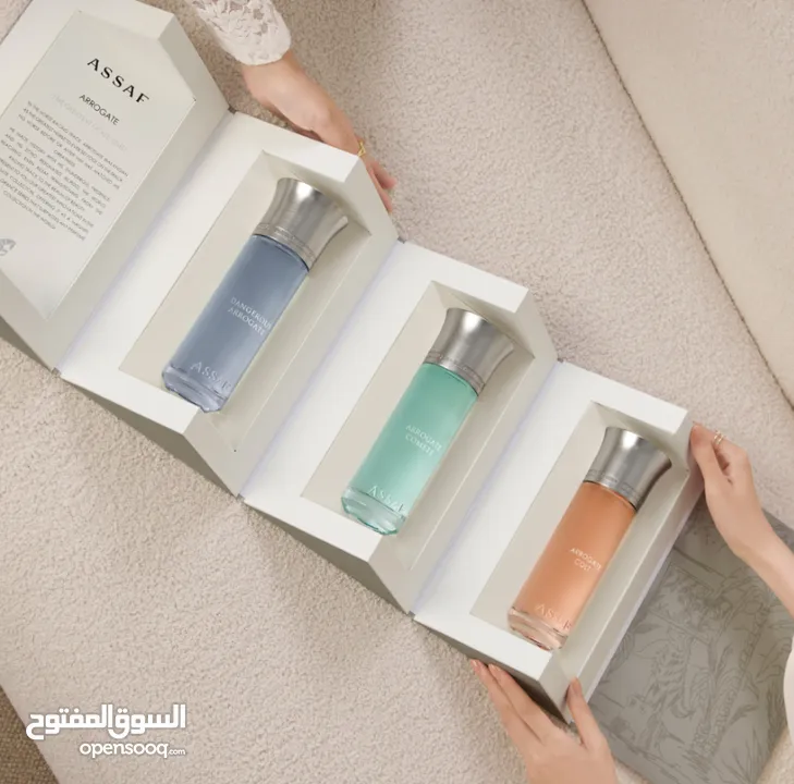 مجموعة عطور للجنسين بمجموع 600 ملم كل عطر 200 ملم عدد 3 عطور