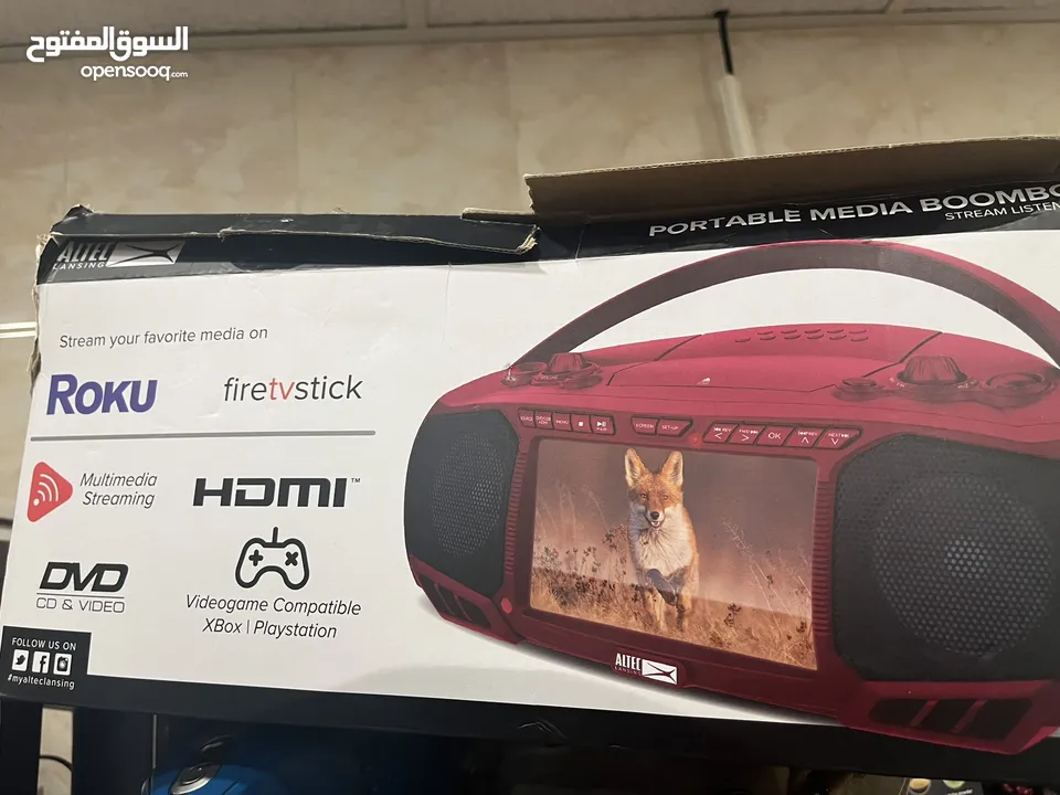 Dvd ستيريو شاشة مدمجة 7انش  Usb و راديومدخل hdmi