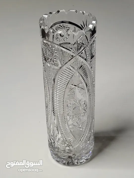 Crystal Egermann كريستال تشيكي ماركة   مزينة بطبقة سميكة من ماء الذهب Egermann