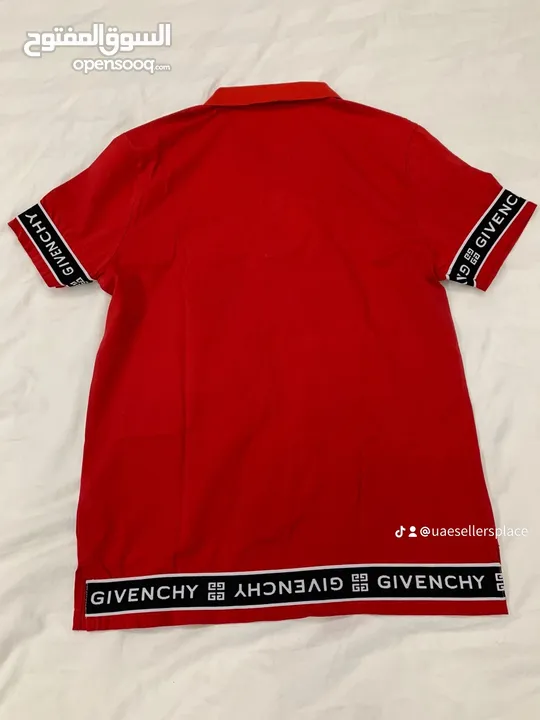 Givenchy red t shirt