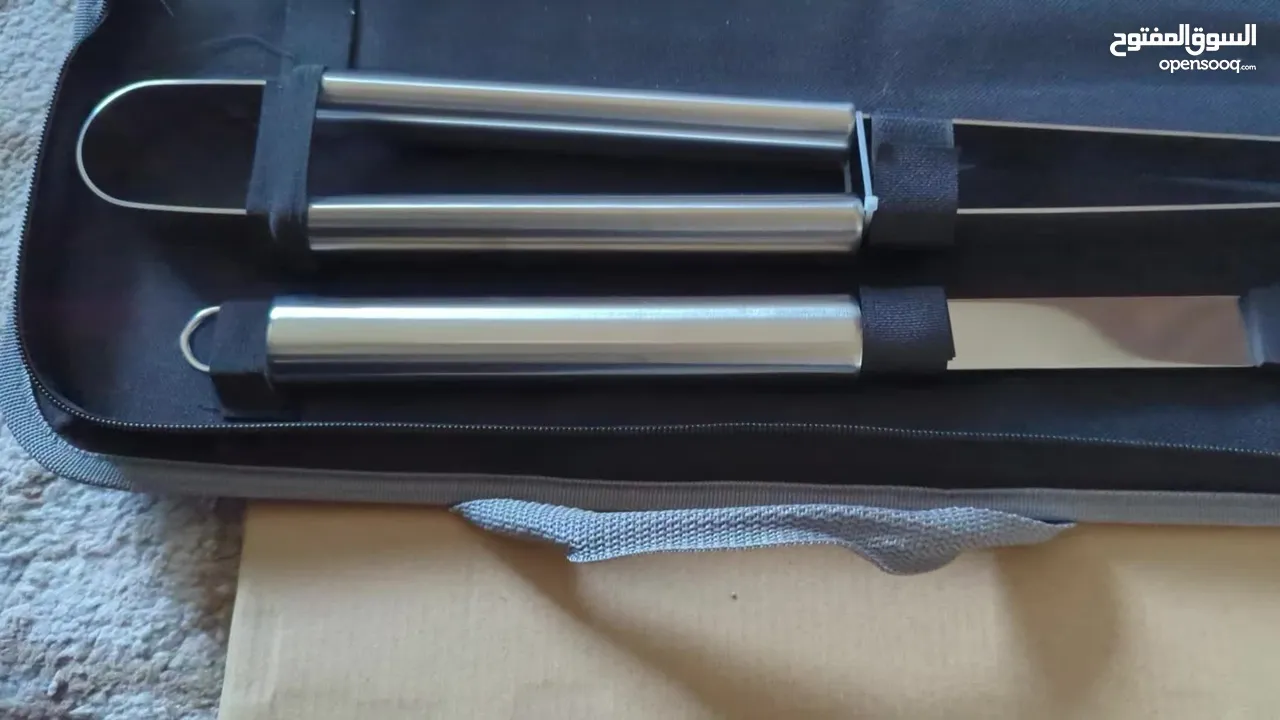 عدة ادوات شوي امريكية جيبسون BBQ Grill Set Gibson جديدة غير مستعمل