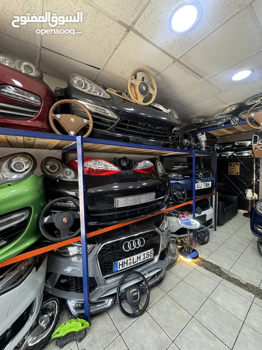 قطع غيار أودي و بورش و جولف Audi