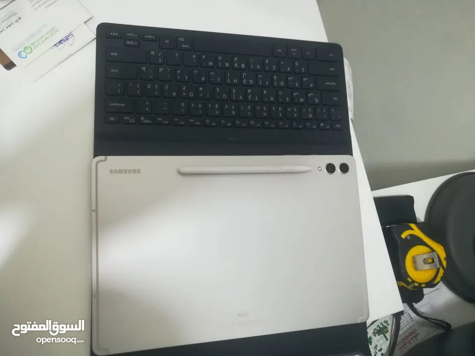 Samsung Galaxy Tab S9+ with Original Samsung Keyboard Case