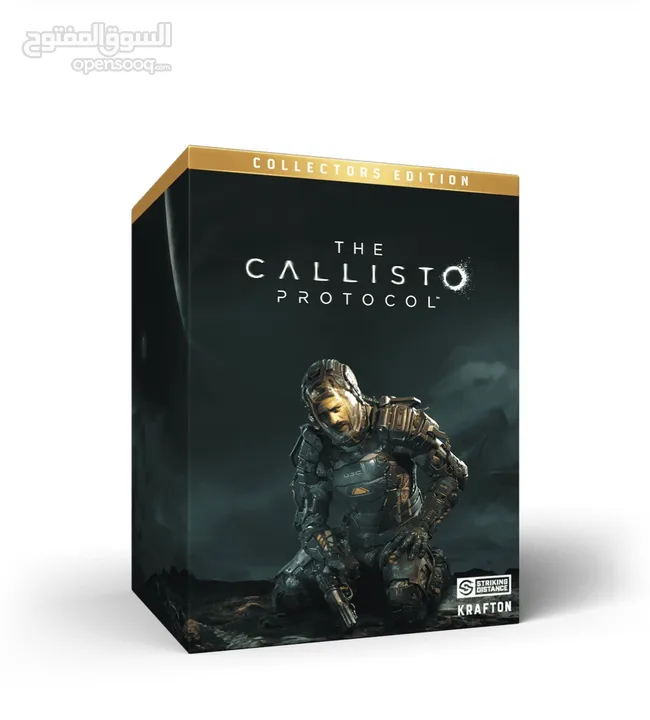لعبة The Callisto Protocol نسخة المجمعين مع مجسم و كتيب و غلاف حديدي جديد