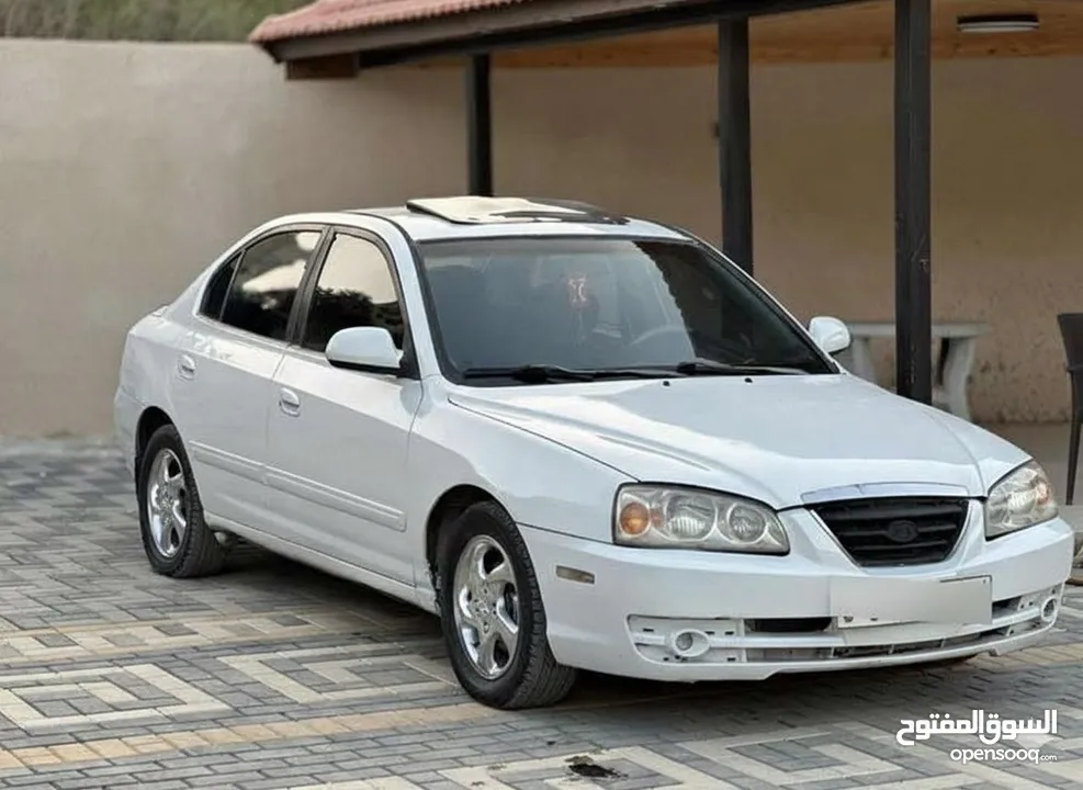 هونداي افانتي جولد منفوضة دهان جديد