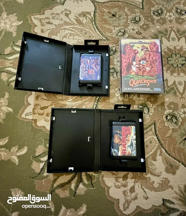 ألعاب سيجا جديدة بجودة الاصلية في العلبة مع الكتيب New Sega Games Boxed with Manual like Original