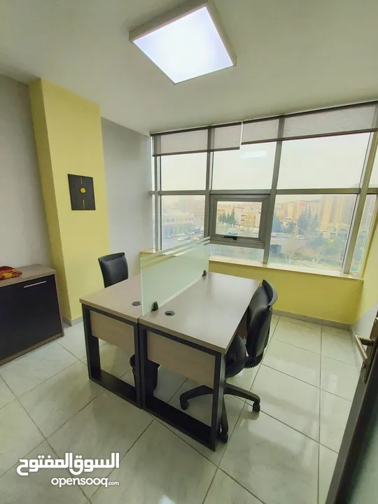 قاعات اجتماعات وتدريب ومكاتب لرجال الاعمال  Business Center – Office Space for Rent