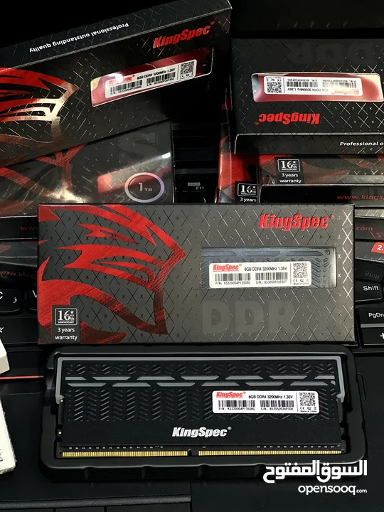 رام DDR4 RGB 8GB 3200 KINGSPEC