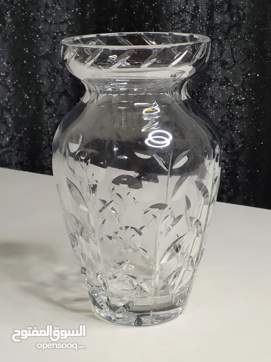 Crystal Egermann كريستال تشيكي ماركة   مزينة بطبقة سميكة من ماء الذهب Egermann