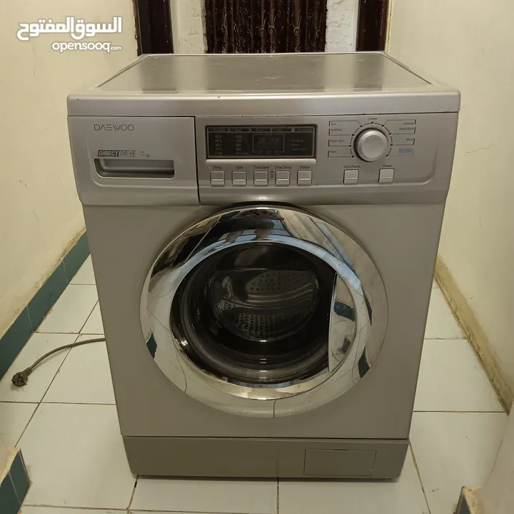 غساله دايو 7 كيلو فل انفيرتر دايركت درايف