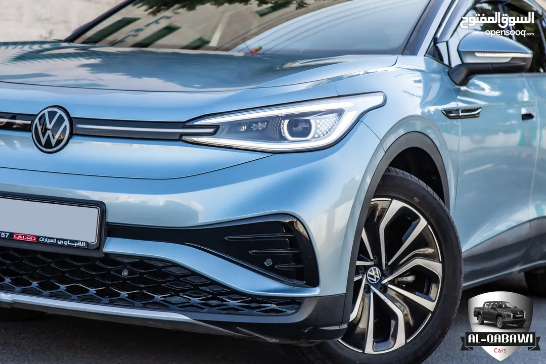 Volkswagen ID.4 X Pure 2021   السيارة بحالة ممتازة جدا و قطعت مسافة 56,000 كيلو متر