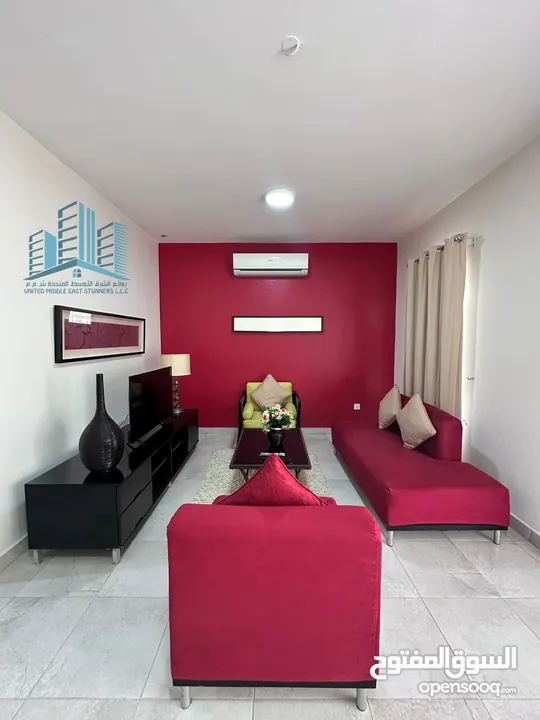 FURNISHED 1 BHK APARTMENT IN GHUBRAH NORTH