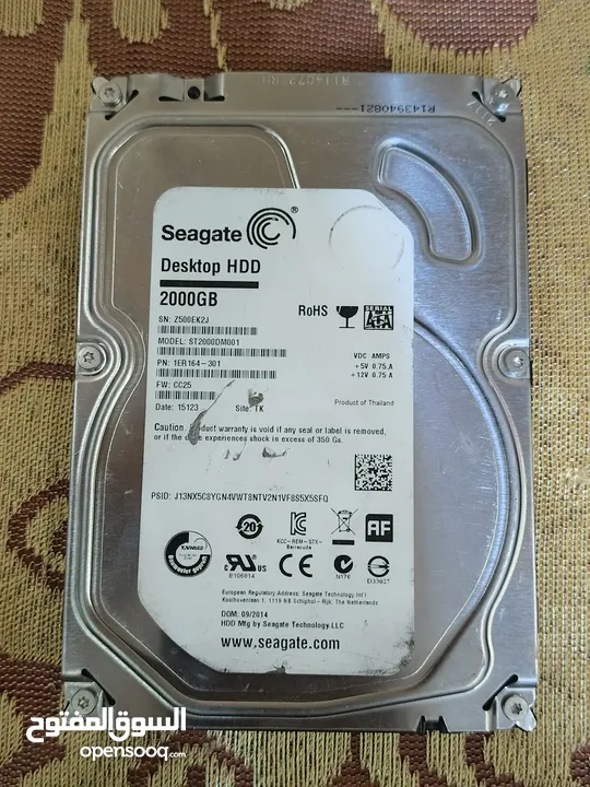 HDD Seagate 2000GB للبيع