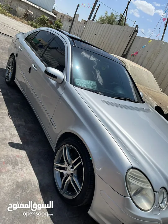 مرسيدس 211 2003 مطقمة 2008 Amg