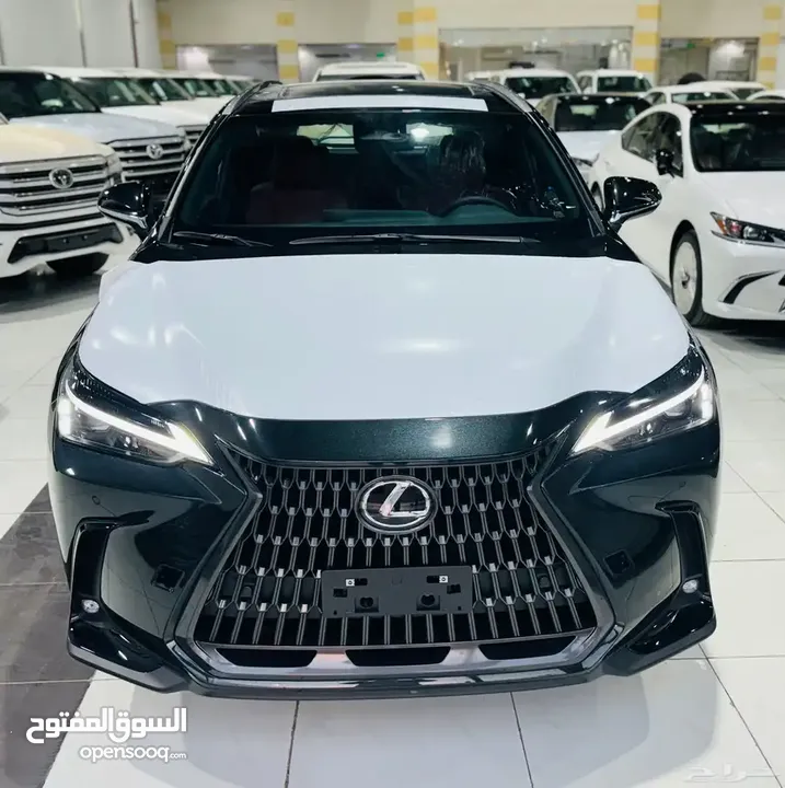 لكزس NX 350 بريمي CC فتحة سقف 2024 رادار نفقيشن اللون اسود