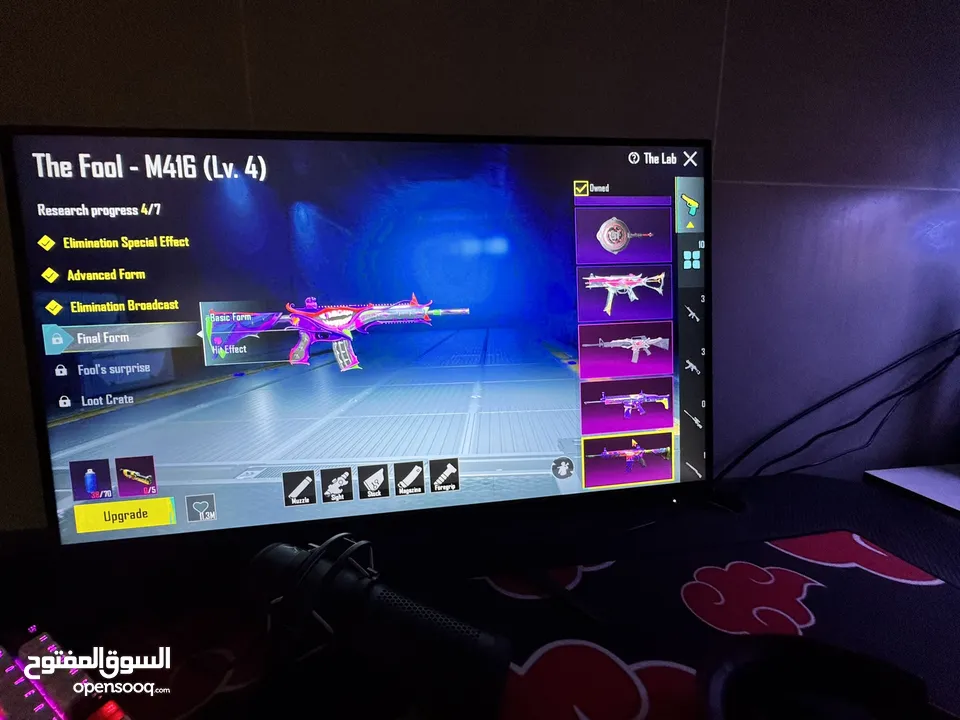 حساب ببجي لفل 60 رايق فيه 20  مثك للبيع او للبدل