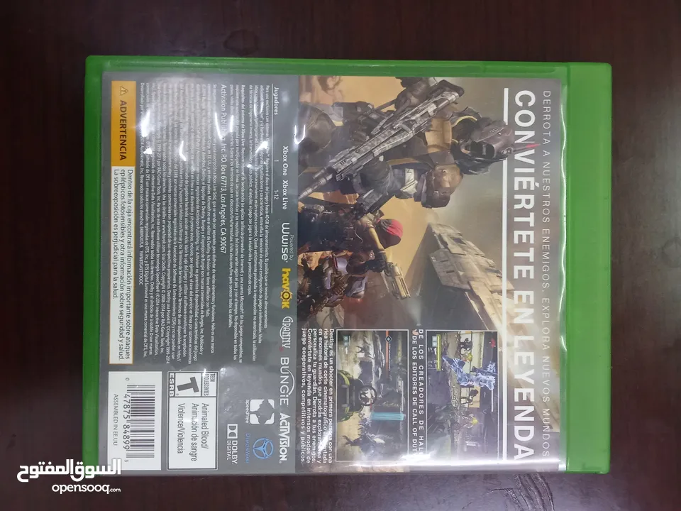 شريط دستني  DESTINY CD xbox one