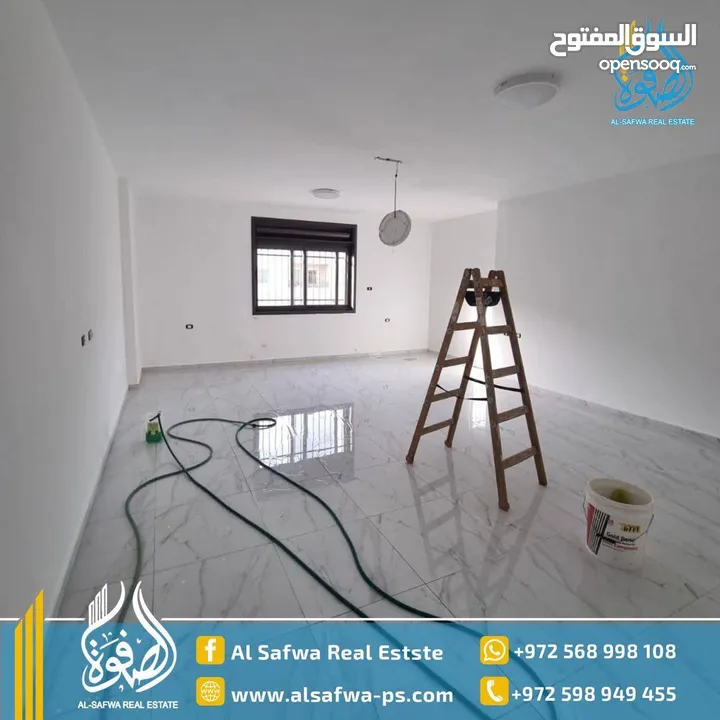 شقق مميزة للايجار غير مفروش جديده لم تسكن بعد - ام الشرايط - قرب قاعات دير طريف - جديدة تشطيب مميز