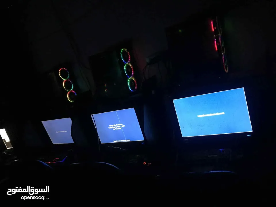 محل pc قيمنق  10 اجهزة مواصفات قووووية كاااامل مكمل بسعرررررر حرق قابل للتفاوض