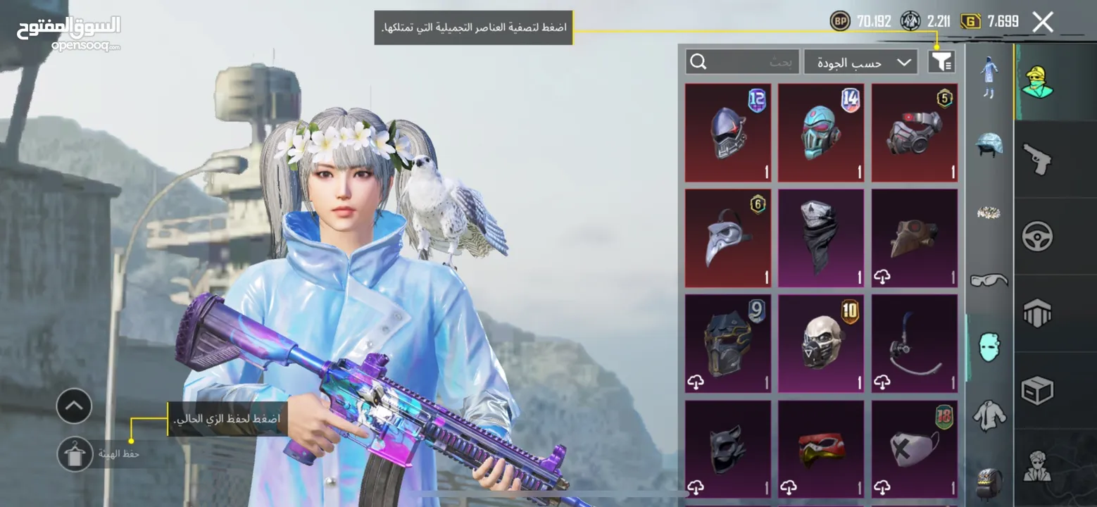 حساب ببجي قوي