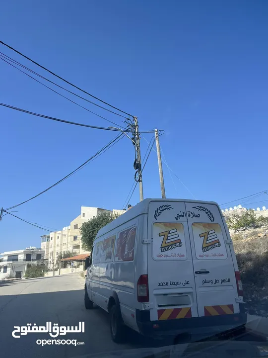 باص مرسيدس 416 لتجارة التوزيع - كاش فان