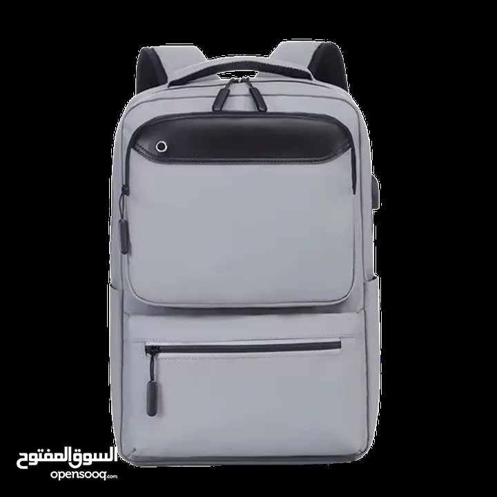 حقيبة ظهر مع USB متعددة الجيوب ذات سعة كبيرة "15.6- LARGE CAPACITY LAPTOP BACKPACK S-9903