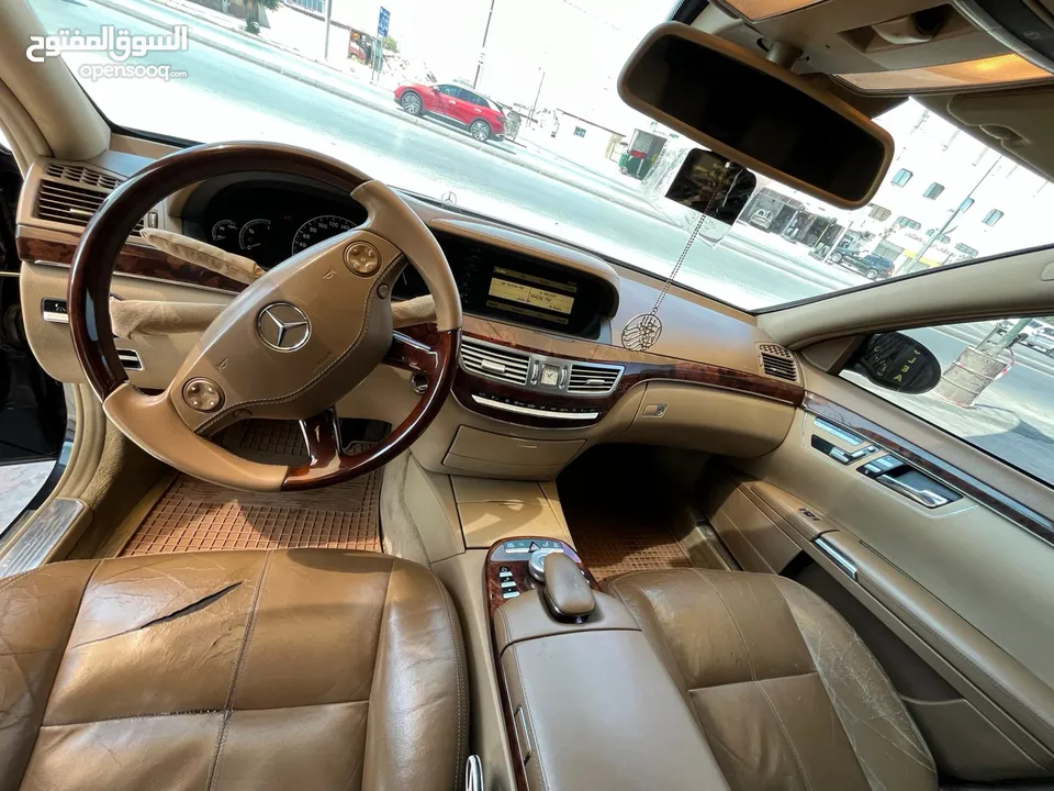 مرسيدس S350 )206 فحص 7 جيد  السيارة نضيفة و معمولها صيانه ((مالك واحد ))  فحص