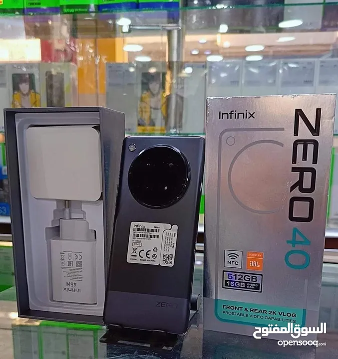 جهاز مستعمل ايام Zero 40 رام 16 جيجا 512 مكفول سنة متوفر توصيل متوفر جديد