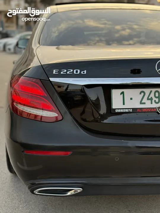 مارسيدس E220 ترخيص 2019/ترخيص لغايه5/10/2026 محرك 2000 ديزل