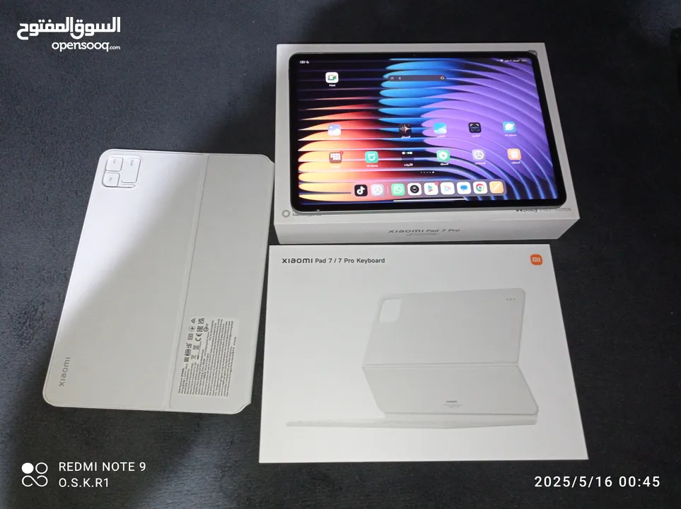 xaomi pad 7 pro Used in excellent  Clean, excellent condition, no scratches condition