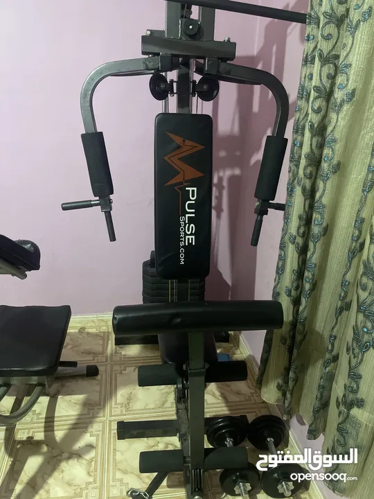 للبيع جهاز جيم او منزلي متعدد التمارين استعمال بسيط استعمال شخصي Pulse  Sports بسعر 150 قابل للتفاوض