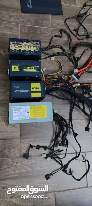 باور سبلاي بقوة 950w و متوفر أنواع اخري ان شاء الله