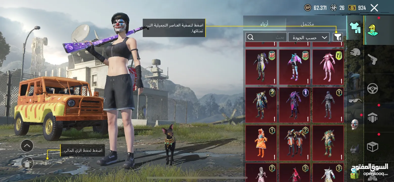 حساب ببجي للبيع لفل عالي 74