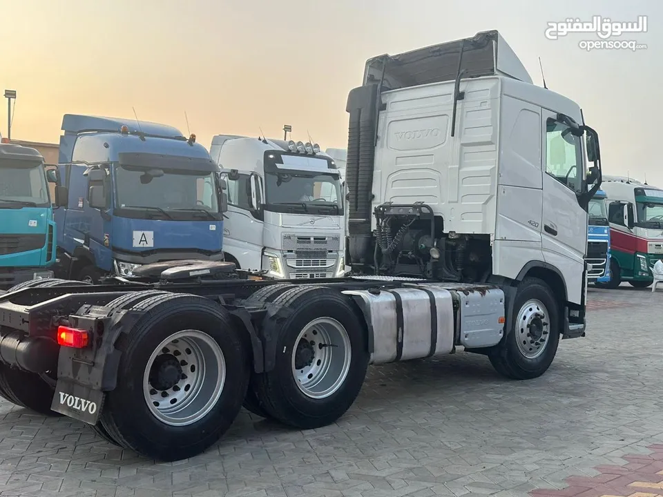 راس تريلة فولفو سكسويل جير اتوماتيك 2014 ‏Volvo tractor unit 6x4 Automatic