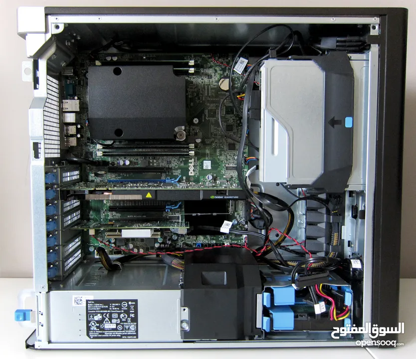 جهاز ووركستيشن Dell Precision T3600 - رام 32 جيجا، للأعمال الهندسية وللمصممين وللأعمال المكتبية