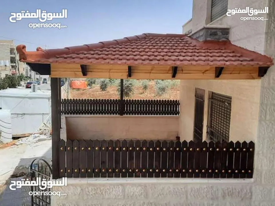 القيسي لكافة أعمال القرميد والحدادة وديكور والابرقولات وكرميد