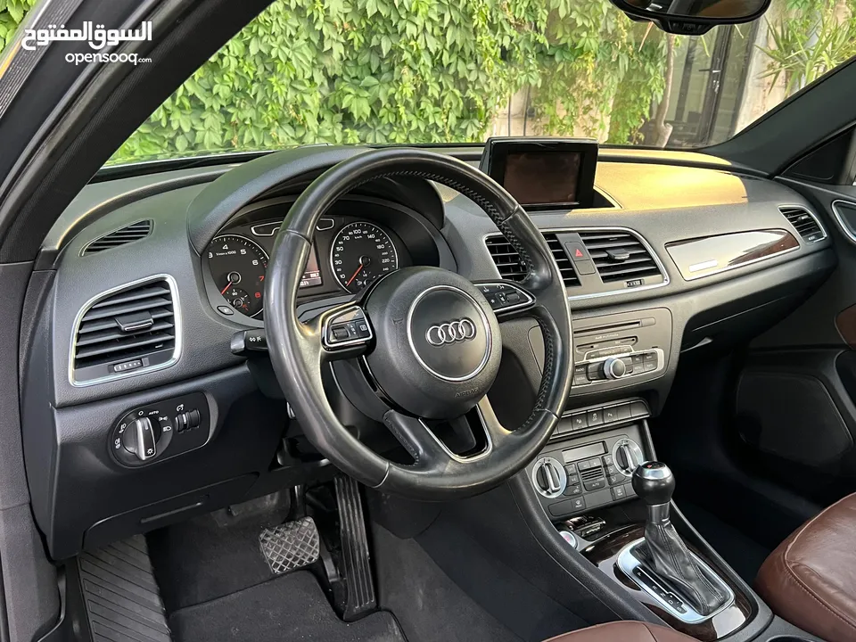 Audi Q3 2014 2.0T وارد شركه نقل مالك شخص واحد فل كامل اعلى تصنيف فحص كامل بحاله الوكاله