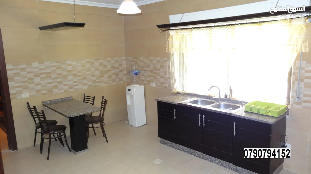 شقة مفروشة 1 نوم وصالة ومطبخ في مرج الحمام 90 متر للايجار