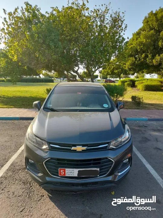 Chevrolet Trax 2018 GCC Kilometers : 157K SUV Gray Color Good Condition Abu Dhabi